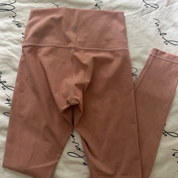 Lululemon Wunder Under High-Rise Tight *Snow Washed 28" Washed Vintage Mauve 4 - Picture 6 of 8
